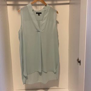 BANANA REPUBLIC LIGHT TEAL TANK TOP